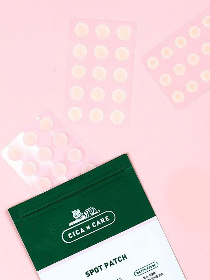 Противовоспалительные патчи против акне VT Cosmetics Cica Spot Patch, 48 шт