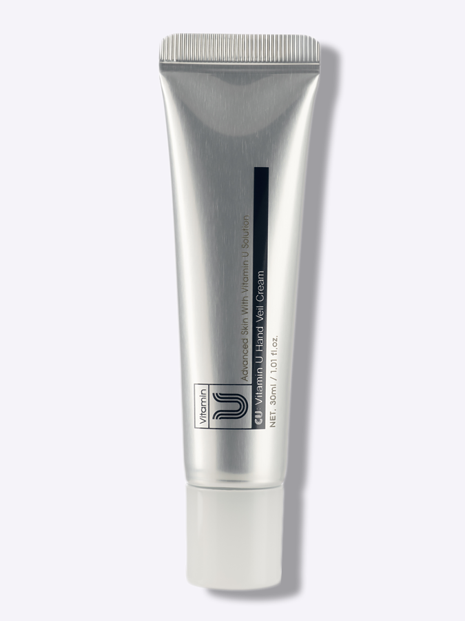 Нежный бархатистый крем для рук с омолаживающим действием CUSKIN VITAMIN U Hand Veil Cream, 30 мл