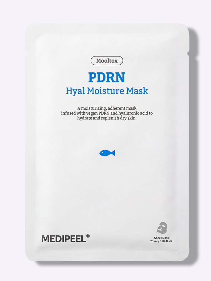 Интенсивная увлажняющая тканевая маска для лица с ПДРН Medi-Peel Mooltox PDRN Hyal Moisture Mask, 25 мл
