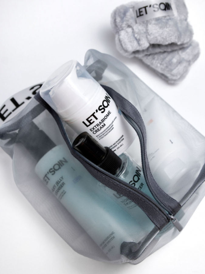 Набор для активного увлажнения, в тч для сухой и обезвоженной кожи лица LET'SQIN PACK SKIN DRINK, 6 items