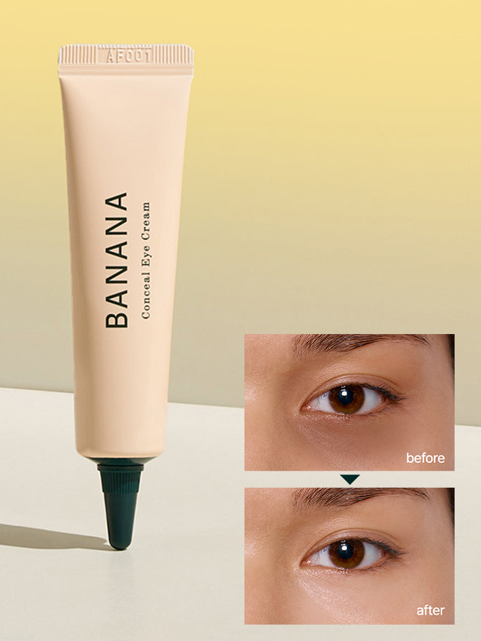 Банановый консилер для перекрытия следов усталости SHAISHAISHAI Banana Conceal Eye Cream, 15 мл