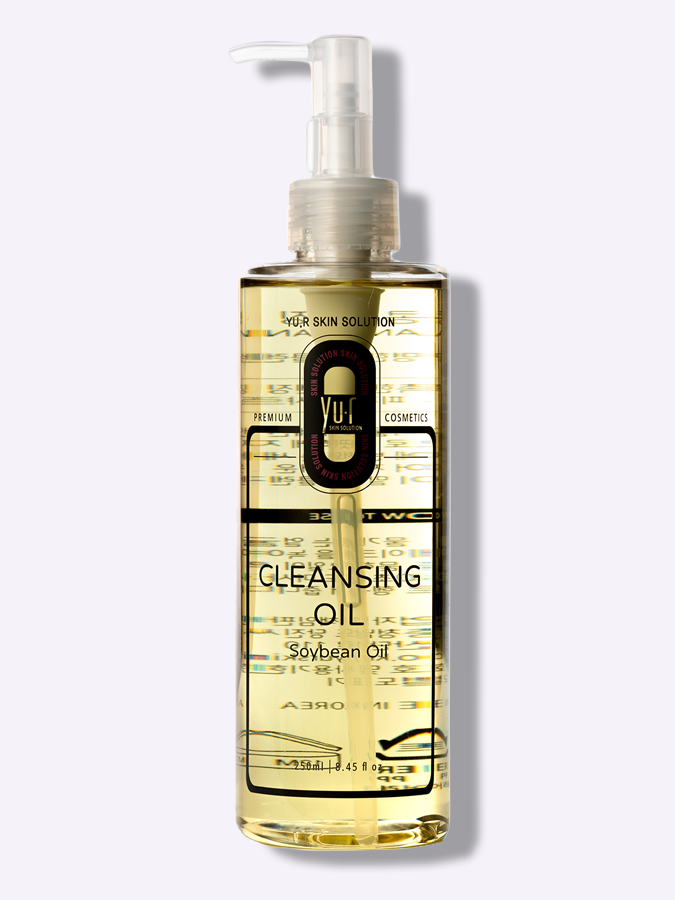 Смягчающее гидрофильное масло для всех типов кожи YU.R Solution Soybean Cleansing Oil, 250 мл