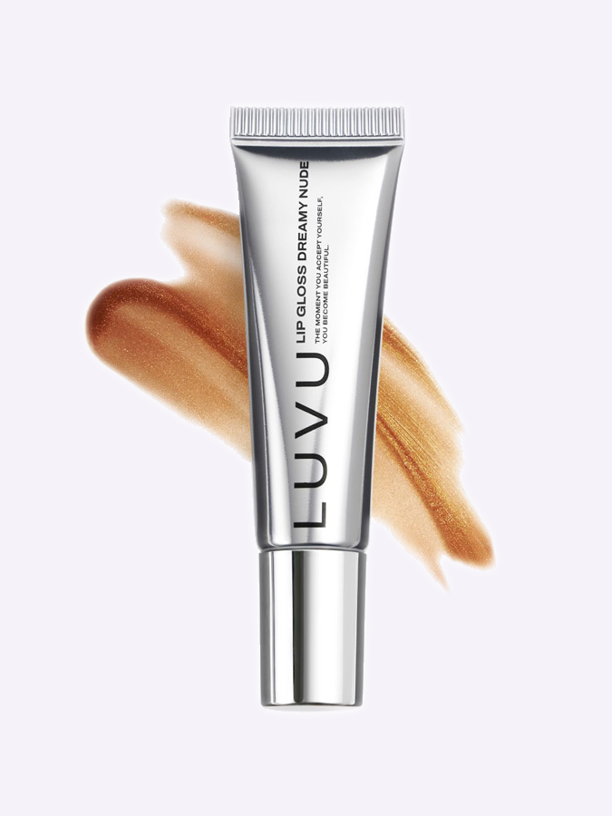 Блеск для губ LUVU Lip Gloss Dreamy Nude, 10 мл