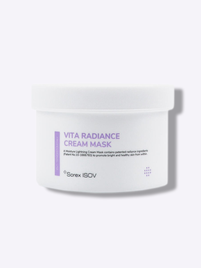 Антиоксидантная крем-маска для выравнивания тона iSOV Sorex Vita Radiance Cream Mask, 300 мл