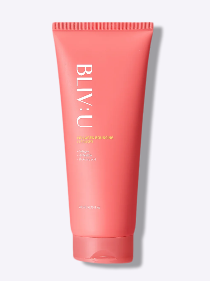 Очищающая пенка с коллагеном BLIV:U Collagen Bouncing Cleanser, 200 мл