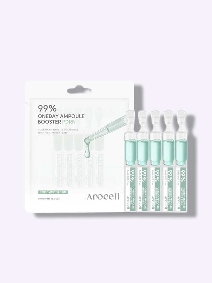 Бустер-сыворотка с ПДРН для глубокого увлажнения AROCELL Oneday Ampoule Booster PDRN, 1 мл * 5 шт