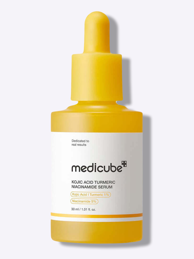 Капсульная сыворотка для сияния и мягкого осветления тона кожи Medicube Kojic Acid Turmeric Niacinamide Serum, 30 мл