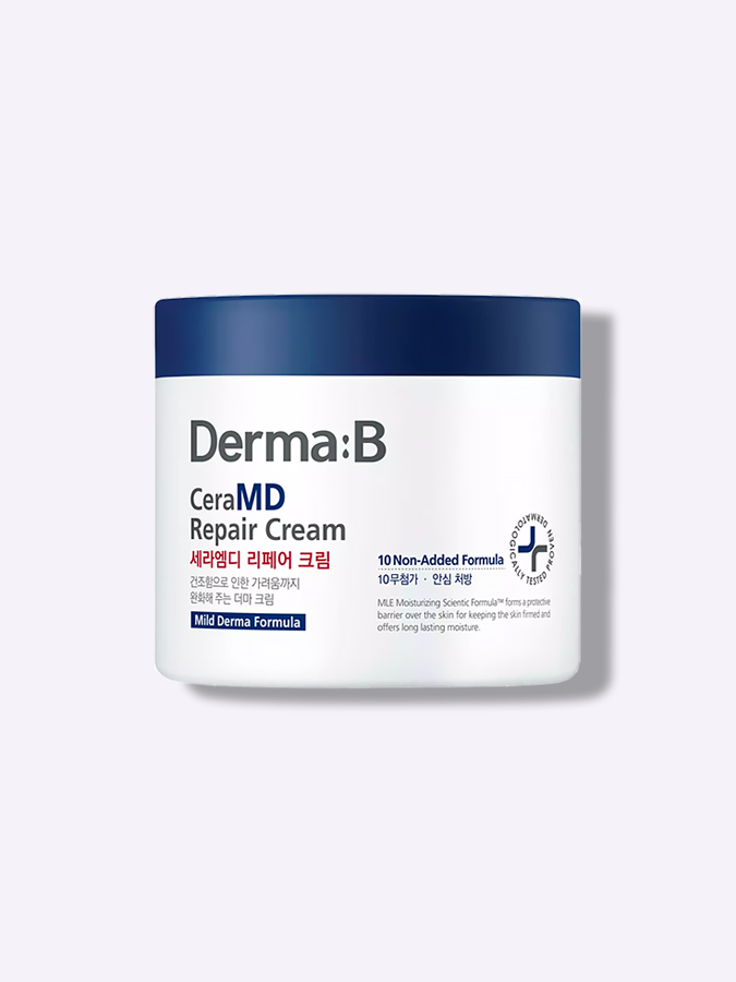 Восстанавливающий липосомальный крем для тела с керамидами Derma:B CeraMD Repair Cream, 430 мл