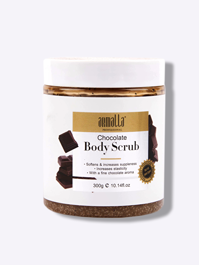 Скраб для тела с ароматом шоколада Armalla Chocolate Body Scrub, 300 мл
