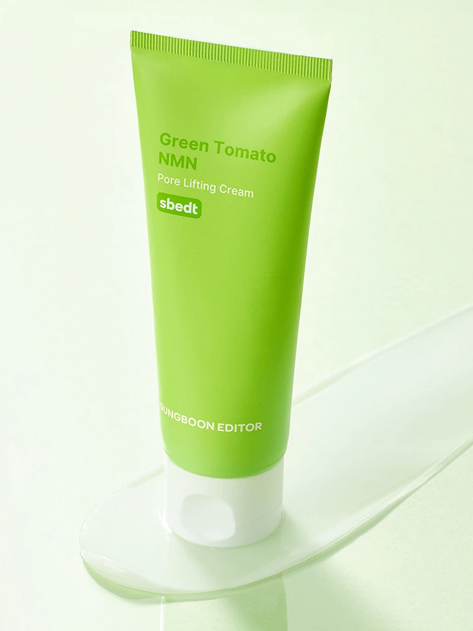Лифтинг-крем для сужения пор Sungboon Editor Green Tomato NMN Pore Lifting Cream, 50 мл