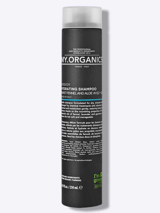 Шампунь для сухих и поврежденных волос MY.ORGANICS HYDRATING SHAMPOO, 250 мл