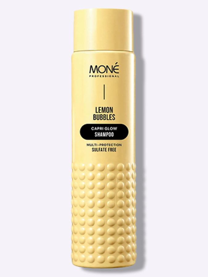 Шампунь для волос солнцезащитный MONE LEMON BUBBLES CAPRI GLOW SHAMPOO, 300мл