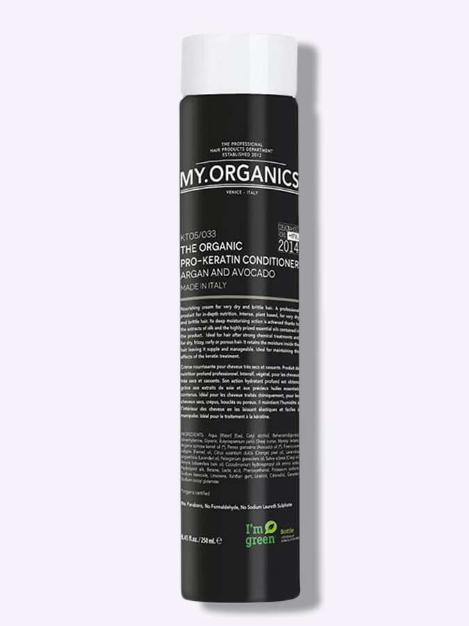 Интенсивный питательный кондиционер для волос MY.ORGANICS PRO-KERATINE CONDITIONER, 250 мл