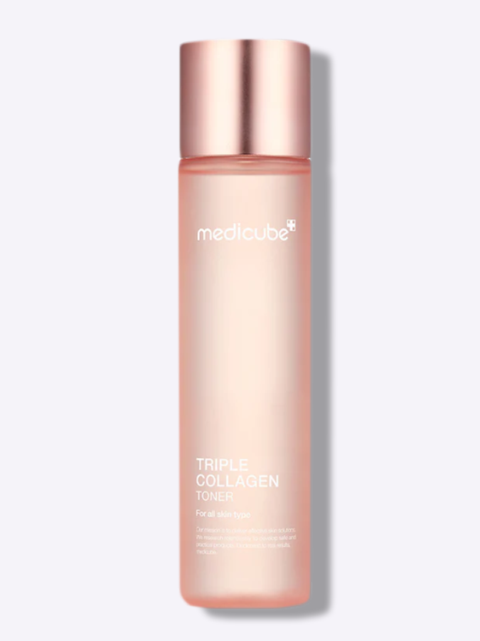 Омолаживающий тонер для лица с коллагеном Medicube Triple Collagen Toner, 140 мл
