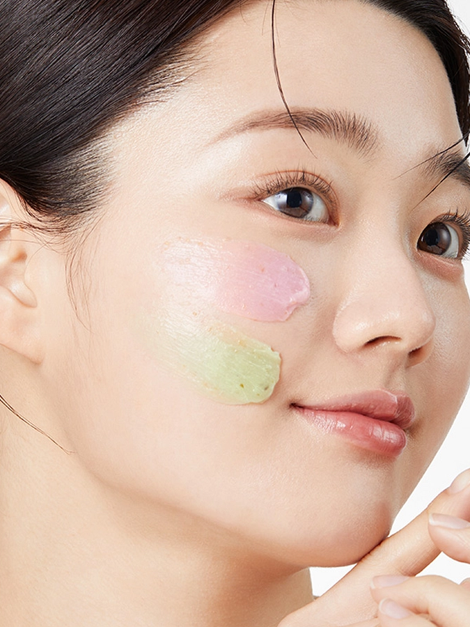 Двухфазное средство: очищающий бальзам и пенка c розовым алоэ APRILSKIN Pink Aloe Pack Cleanser, 120 г