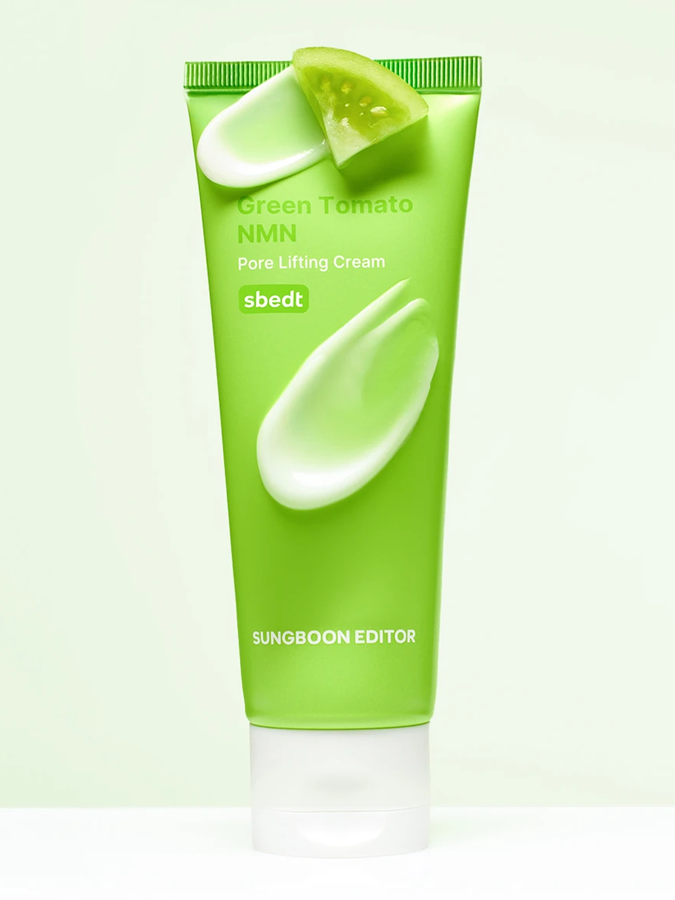 Лифтинг-крем для сужения пор Sungboon Editor Green Tomato NMN Pore Lifting Cream, 50 мл