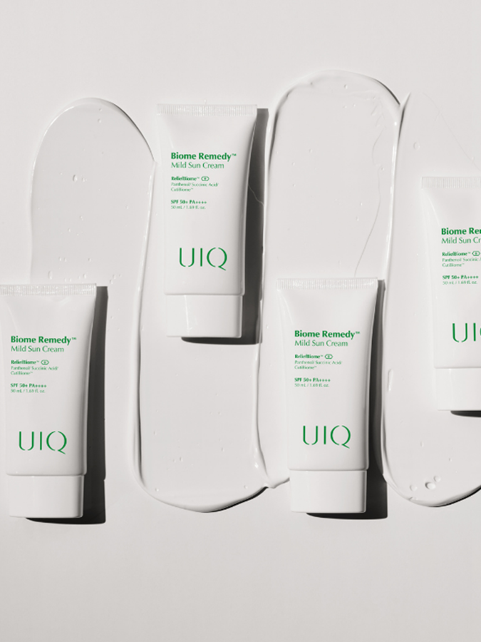 Успокаивающий крем против фотостарения SPF50+ с пробиотиками  UIQ Biome Remedy™ Mild Sun Cream, 50мл