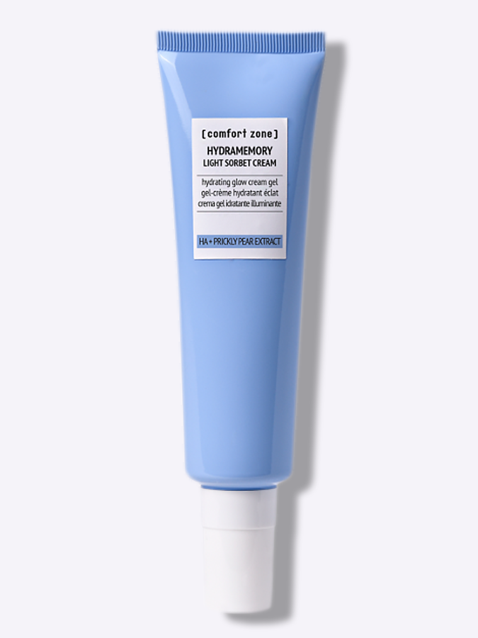 Лёгкий крем-сорбет для сияния и увлажнения кожи лица Comfort Zone Hydramemory Light Sorbet Cream, 60 мл