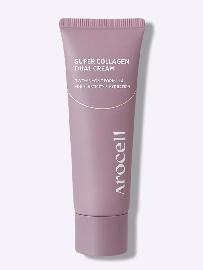 Двойной коллагеновый крем с ПДРН и ретинолом AROCELL Super Collagen Dual Cream, 60 мл