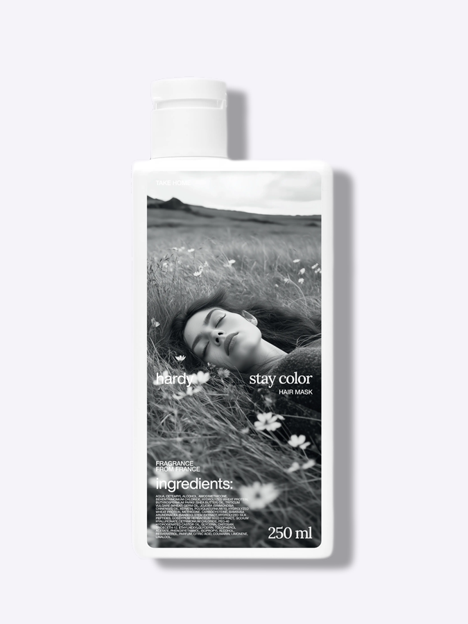 Восстанавливающая маска для окрашенных волос HARDY STAY COLOR MASK, 250 мл