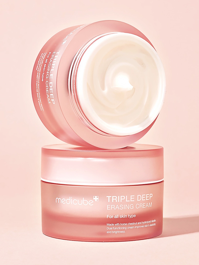 итательный крем с коллагеном, эластином и гиалуроновой кислотой Medicube Triple Collagen Cream, 50 мл