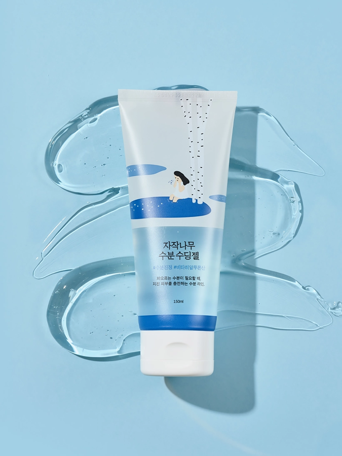 Охлаждающий гель для лица и тела с берёзовым соком Round Lab Birch Juice Moisturizing Soothing Gel, 150 мл