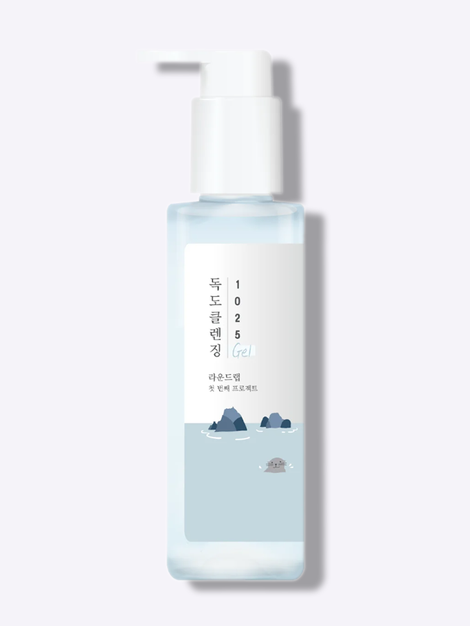 Очищающий гель с морской водой Round Lab 1025 Dokdo Cleansing Gel, 150 мл