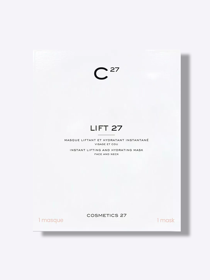 Био-органическая лифтинг-маска мгновенного действия Cosmetics 27 LIFT, 1 шт