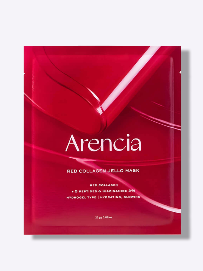 Гидрогелевая подтягивающая маска с коллагеном Arencia Red Collagen Jello Mask, 25 г