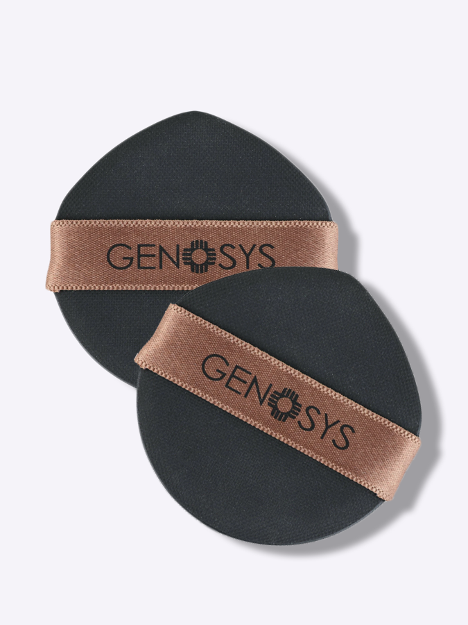 Спонжи для BB-кушона Genosys Skin Сaring Blemish Balm Cushion Puff Set,  2 шт