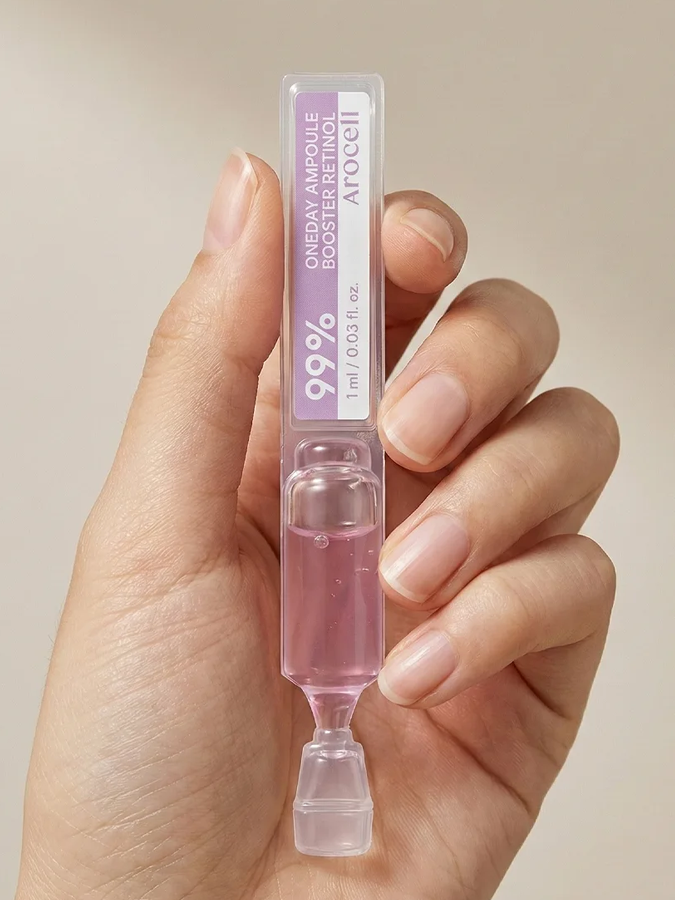 Бустер-сыворотка с ретинолом для укрепления кожи AROCELL Oneday Ampoule Booster Retinol", 1 мл * 5 шт