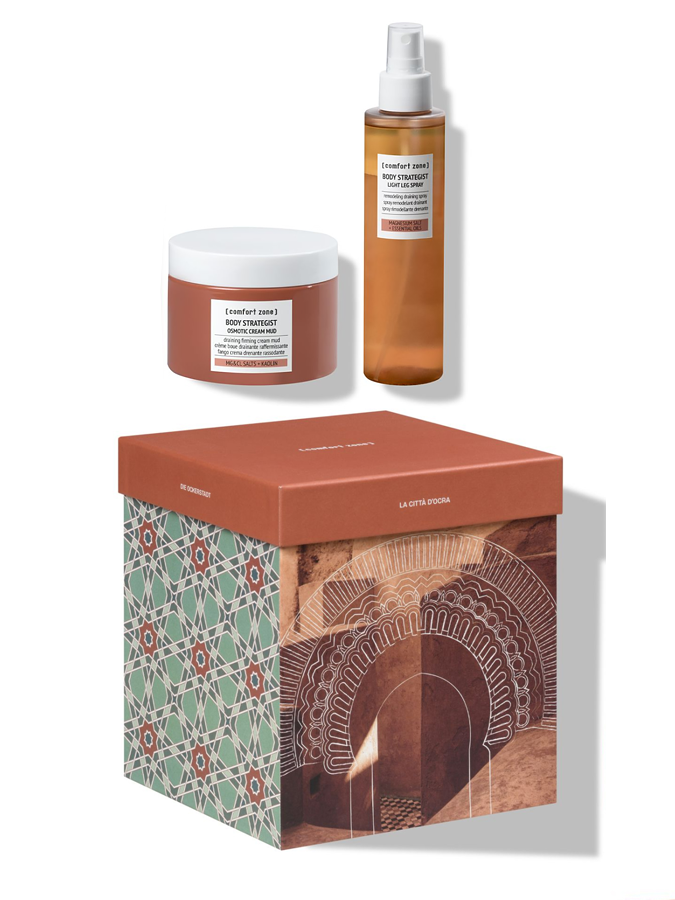 Набор для кожи тела "ГОРОД ЦВЕТА ОХРЫ - МАРРАКЕШ" Comfort Zone THE OCHRE CITY, 2 items