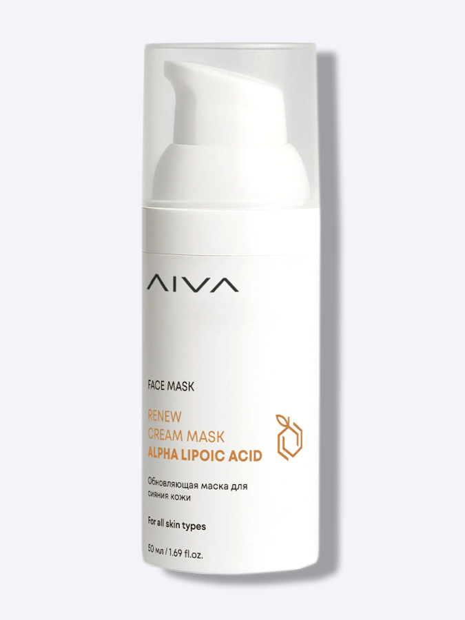 Обновляющая крем-маска с альфа-липоевой кислотой AIVA Renew Cream Mask Alpha Lipoic Acid, 50 мл