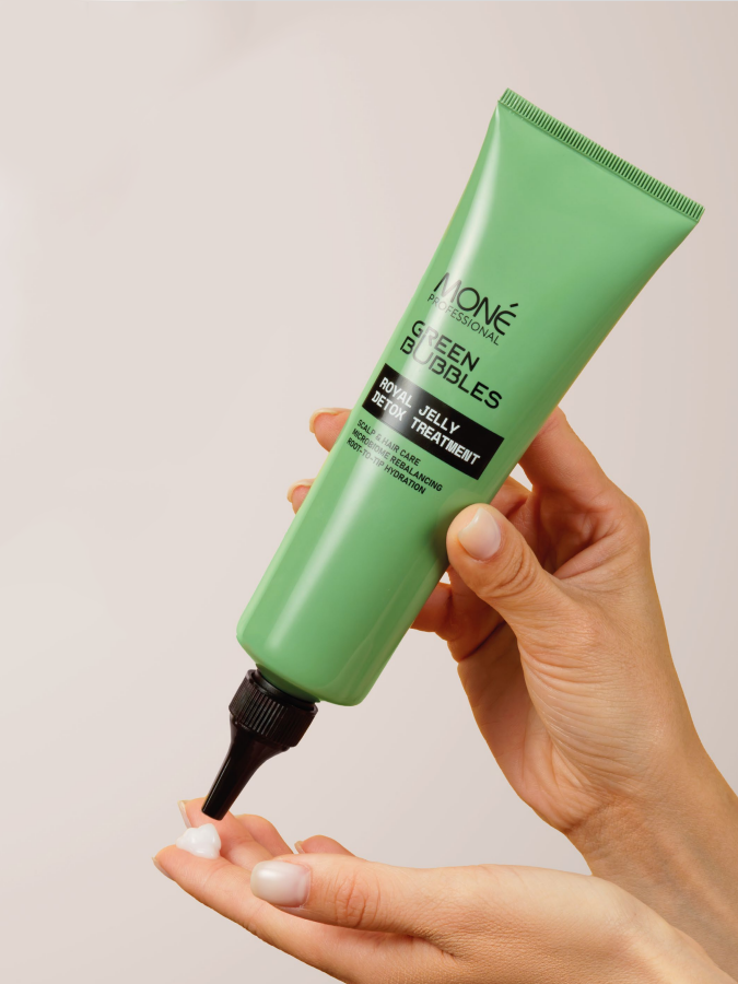 Уход для кожи головы с детокс эффектом MONE Professional Royal Jelly Detox Treatment, 150 мл