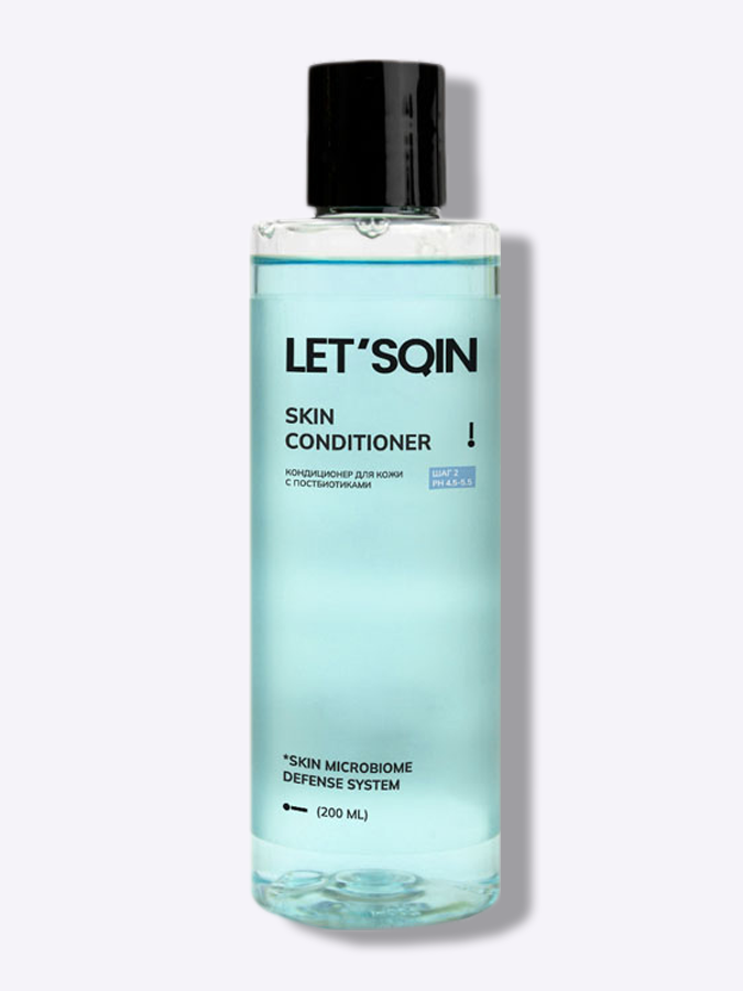Кондиционер-тонер для кожи с постбиотиками LET'SQIN Skin Conditioner, 200 мл 