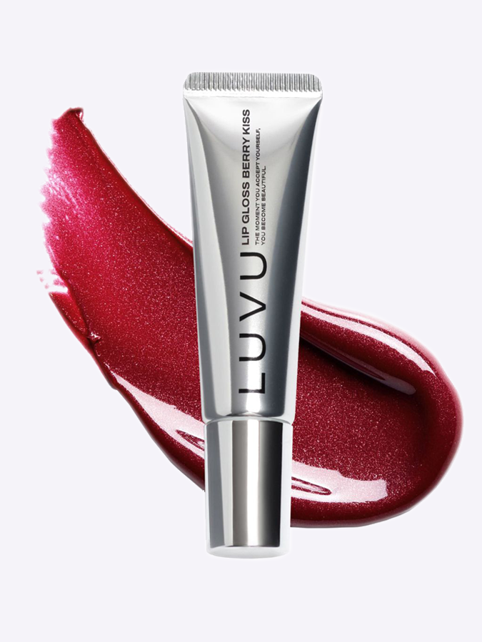Блеск для губ LUVU Lip Gloss Berry Kiss, 10 мл