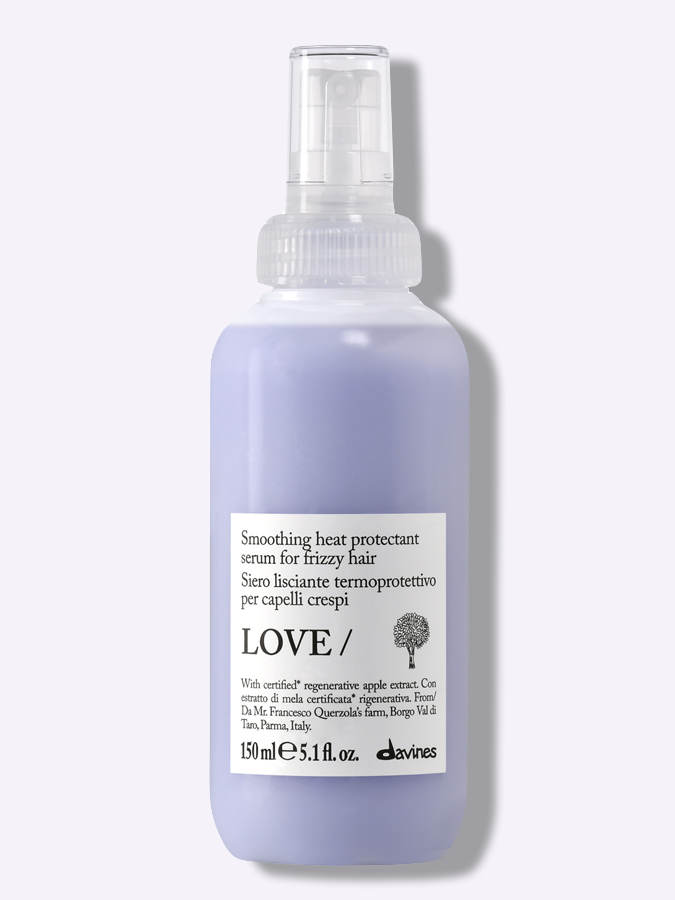 Увлажняющая контроль-сыворотка с термозащитой Davines LOVE Smoothing Heat Protectant Serum, 150 мл