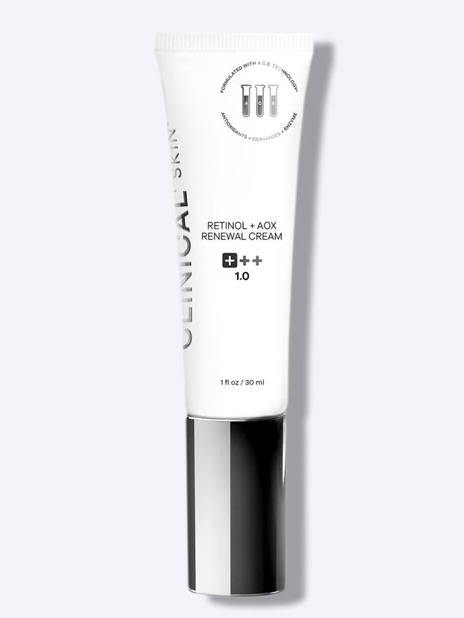 Крем с ретинолом и антиоксидантами для обновления кожи CLINICAL SKIN Retinol + AOX Renewal Cream, 30 мл