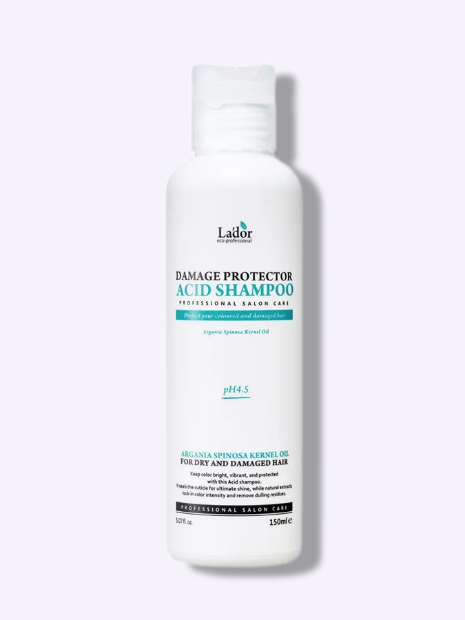 Восстанавливающий шампунь для волос с аргановым маслом Lador Damage Protector Acid Shampoo, 150мл