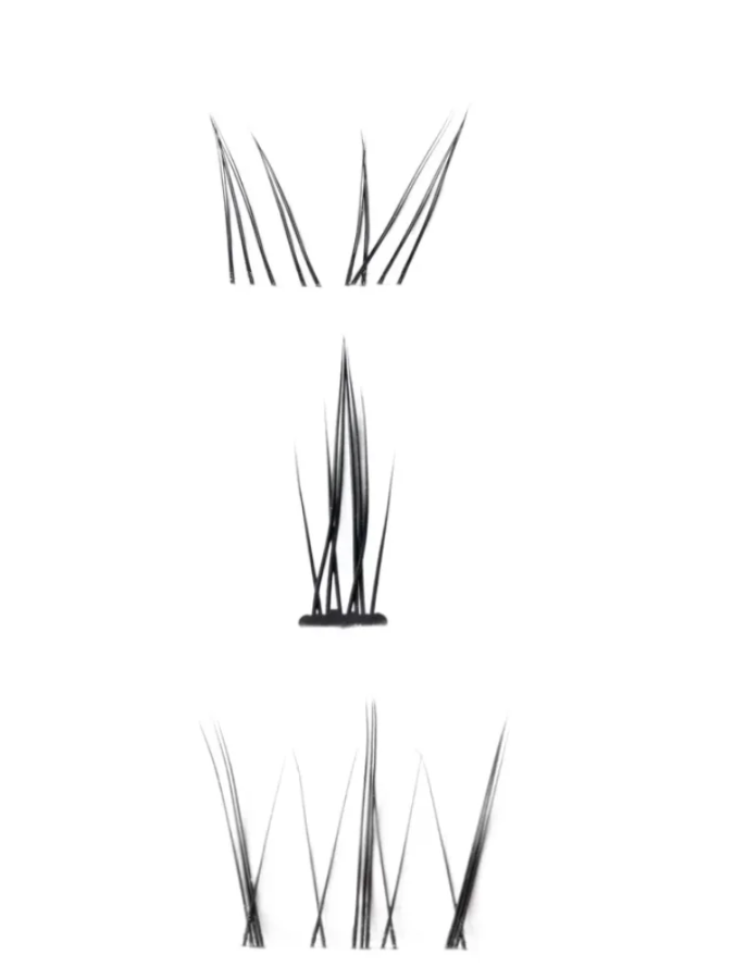 Накладные ресницы [нижние] N7 ver.2 SHE SEE EYELASHES BASE LINE №7.2