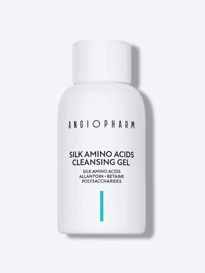 Гель для умывания с аминокислотами ANGIOPHARM Silk Amino Acid Cleansing Gel, 50 мл (миниатюра) Гель для умывания с аминокислотами ANGIOPHARM Silk Amino Acid Cleansing Gel, 50 мл (миниатюра)