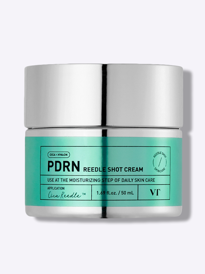 молаживающий крем с ПДРН и микроиглами для сияния кожи VT COSMETICS PDRN Reedle Shot Cream, 50 мл