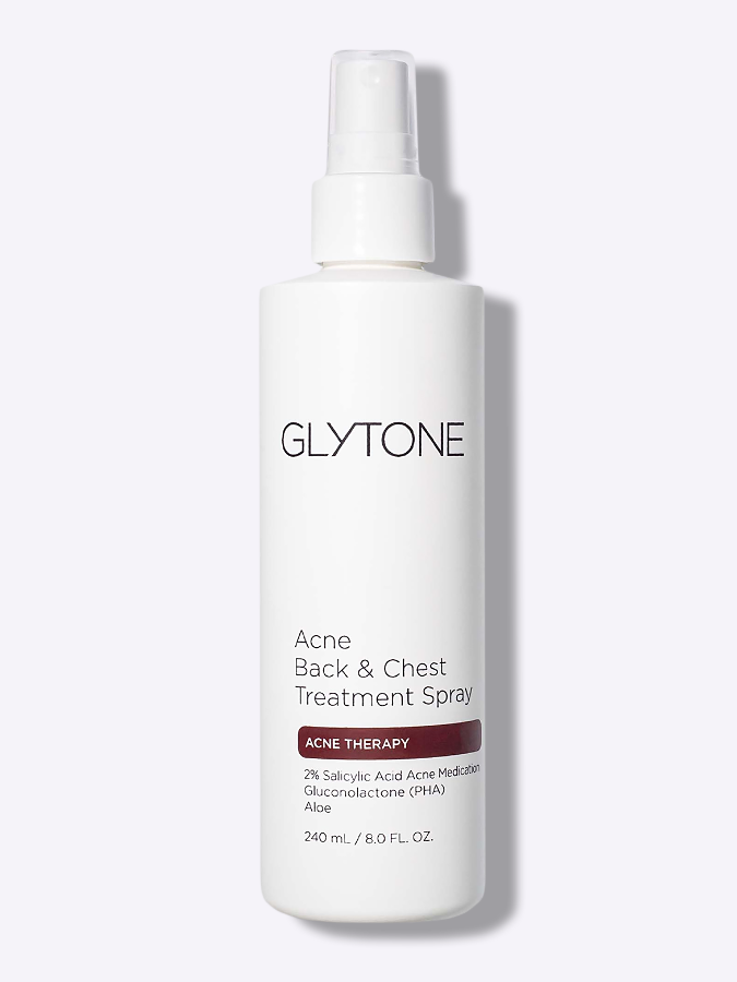 Спрей для проблемной кожи спины и груди GLYTONE Acne Back & Chest Treatment Spray, 240 мл