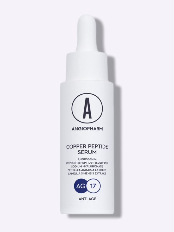 Сыворотка для лица с пептидом меди ANGIOPHARM Copper Peptide Serum, 30 мл
