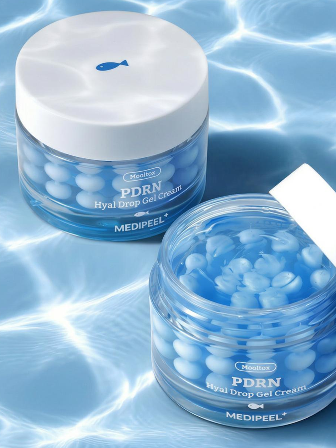 Крем для увлажнения и сияния кожи лица с ПДРН Medi-Peel Mooltox PDRN Hyal Drop Gel Cream, 50 мл