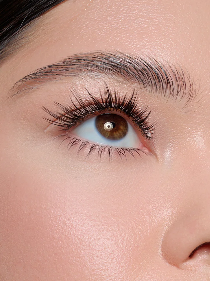 Накладные ресницы МИКС "КОШАЧИЙ ИЗГИБ" N38 ver.1 SHE SEE EYELASHES CREATIVE LINE MIX №38.1