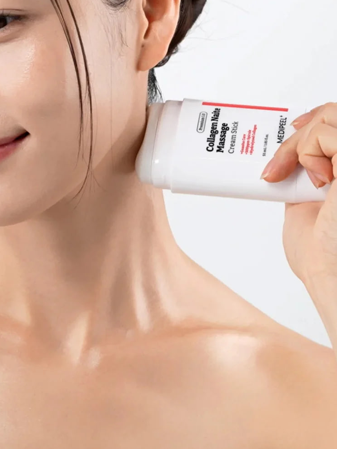 Омолаживающий стик для зоны шеи и декольте Medi-Peel Premium Collagen Naite Massage Stick 1.0, 55 мл