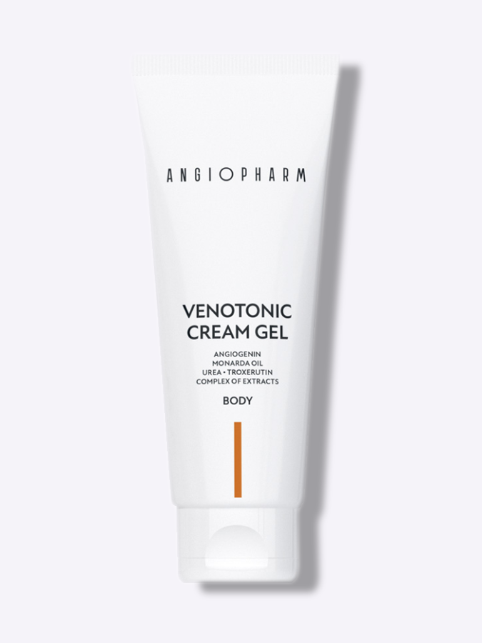 Венотонизирующий крем-гель для ног ANGIOPHARM Venotonic Cream Gel, 75 мл