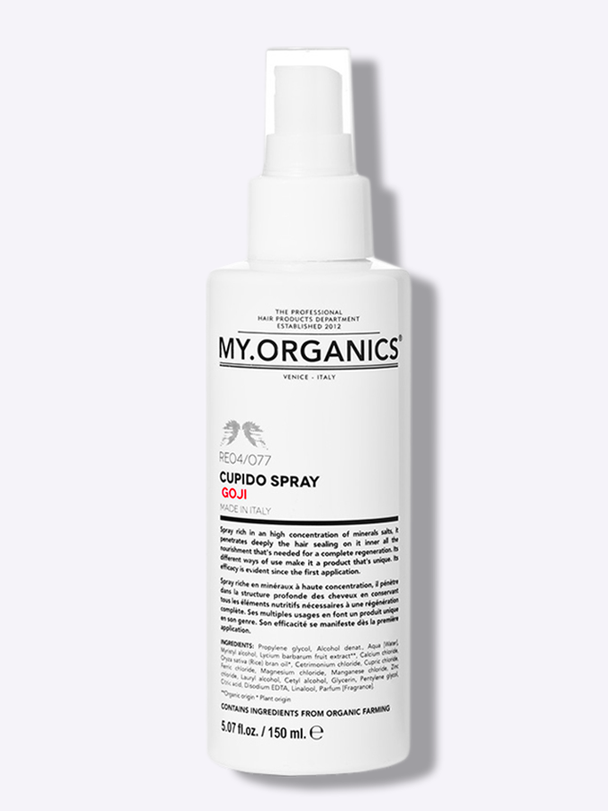 Смываемый спрей-основа для активного восстановления поврежденных волос MY.ORGANICS RESURRECTION CUPIDO SPRAY, 150 мл