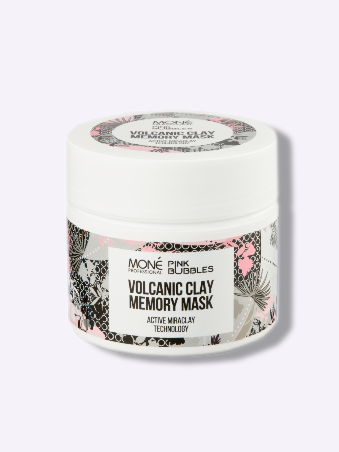 Моделирующая маска для волос с вулканической глиной MONE Professional VOLCANIC CLAY MEMORY MASK, 200 мл